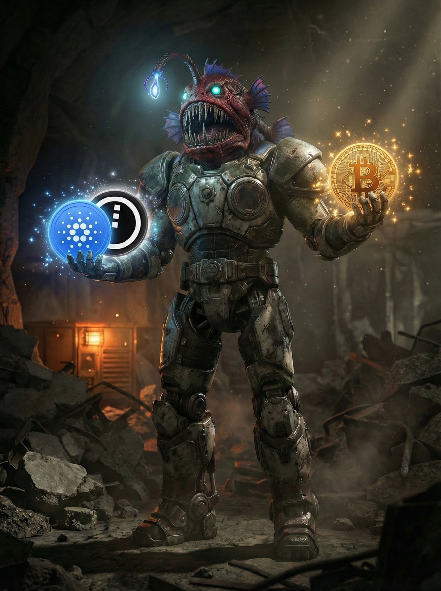 Scattered crypto tokens